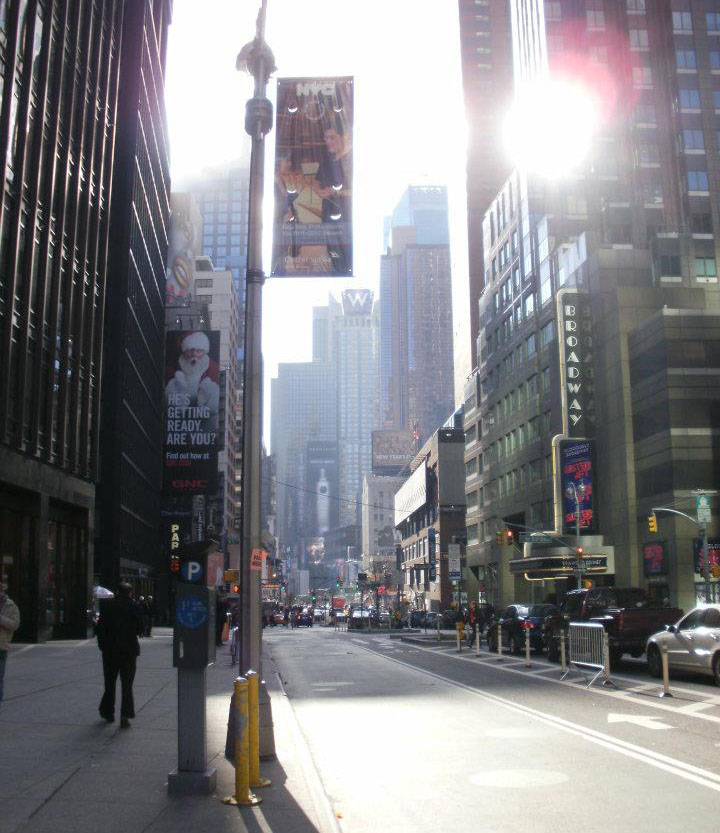 Broadway Streets in New York City