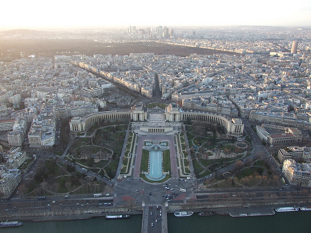 View from the Eiffel Tower Paris