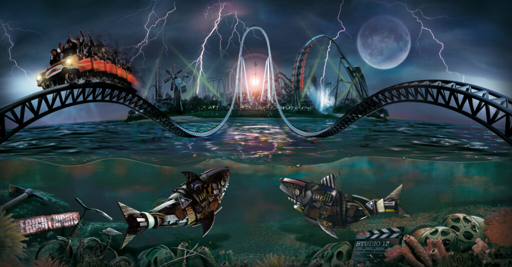 Halloween fright nights at Thorpe Park