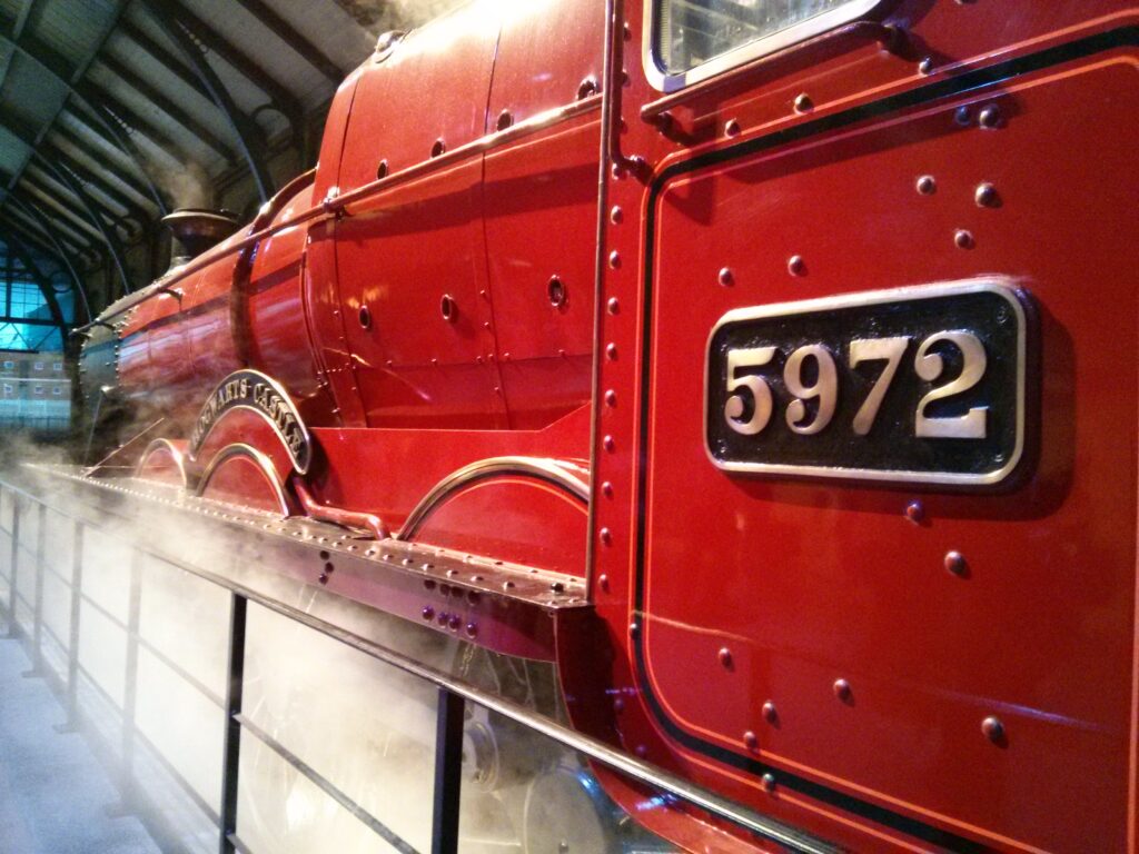 Harry Potter Studios- Hogwarts express side door