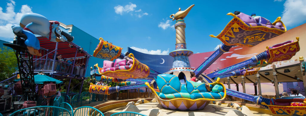 Flying Carpets Over Agrabah