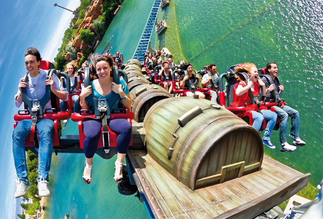 rides at PortAventura theme park