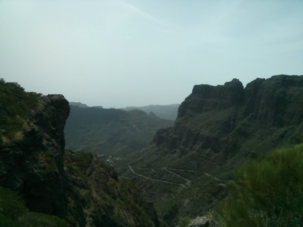 Masca Valley mountains in Tenerife