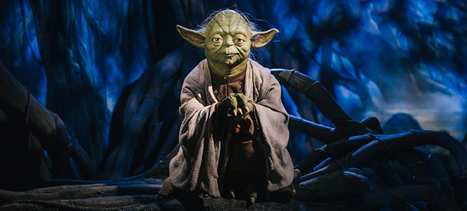 Yoda at Madame Tussauds London