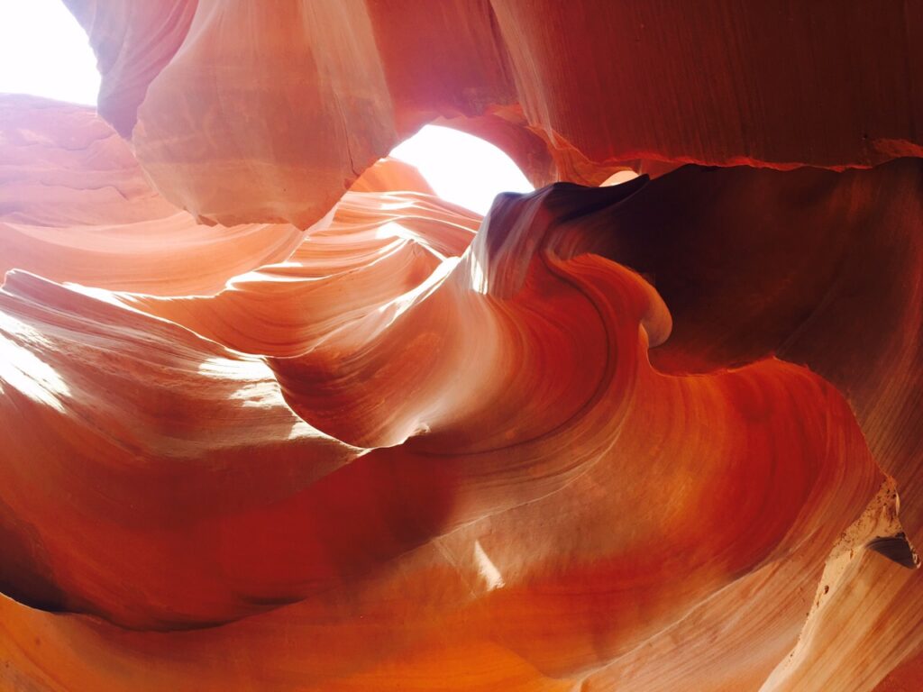 Antelope Canyon -Looking Up