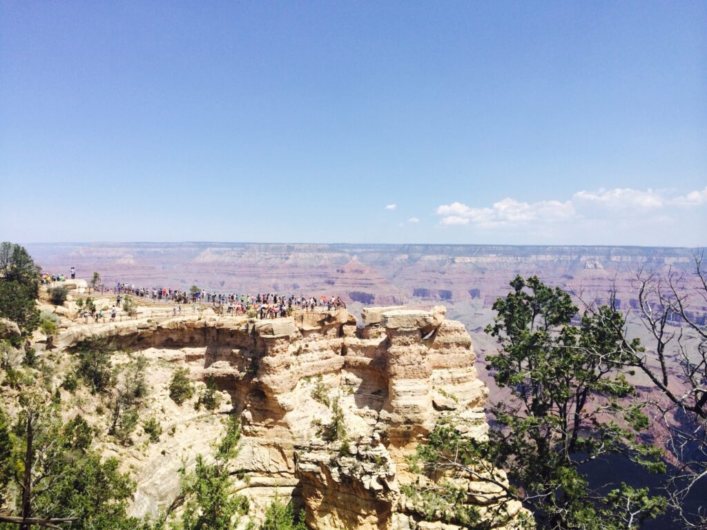 The majestic Grand Canyon