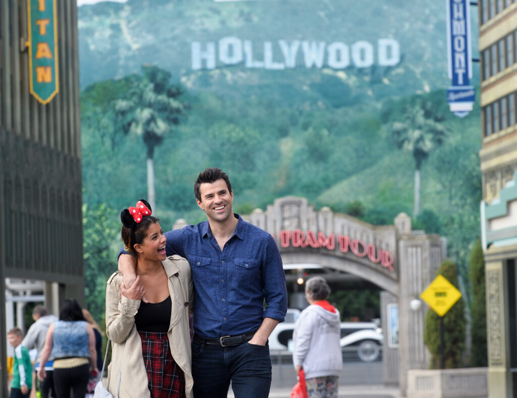 Steve Jones on the Hollywood Boulevard at Disneyland Paris