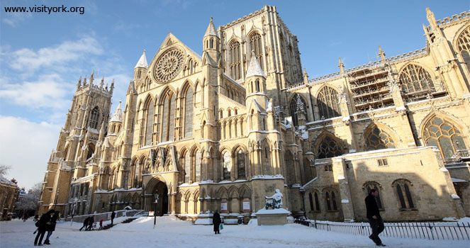 York Minster at Christmas