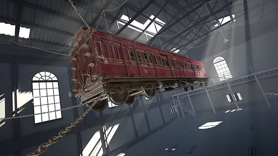 The Carriage of Derren Brown’s Ghost Train