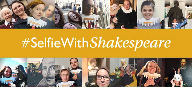 #SelfiewithShakespeare