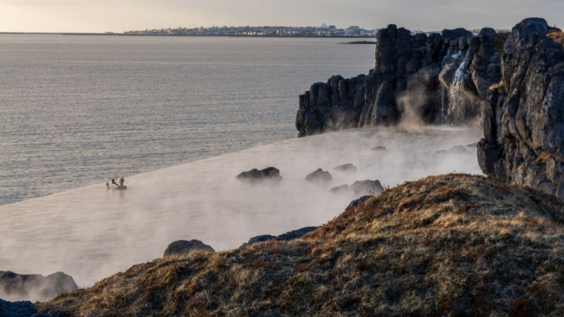 Sky Lagoon in Iceland