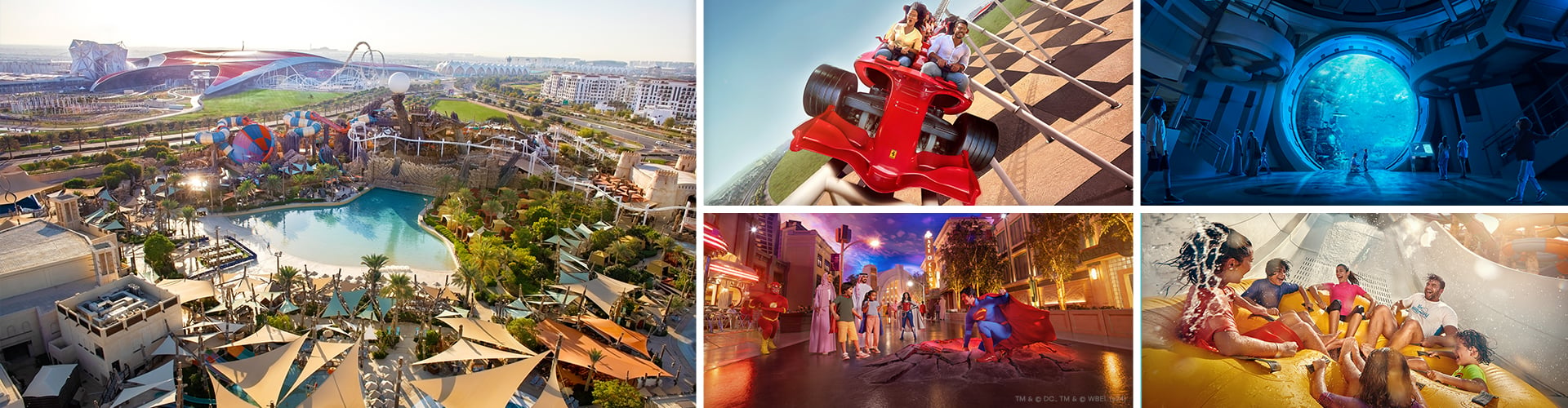 Yas Island Abu Dhabi Combo Tickets